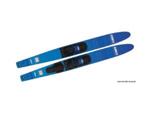 Skis nautiques DEVOCEAN Globe/Balance bleu
