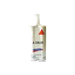 Sika ADEKIT A236-25 adhésif bicomposant noir 400 ml