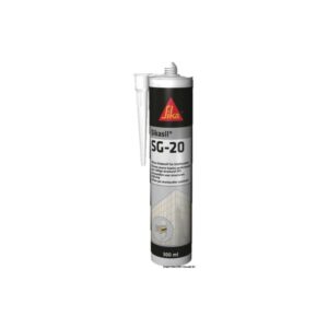 Scellant silicone noir SIKASIL SG-20 300 ml