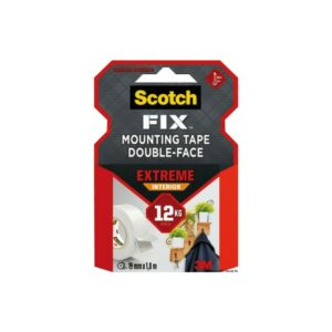 3M Ruban de montage pour intérieur 19mm x 1,8 m