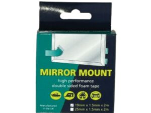 Nastro bioadesivo per montaggio specchi 19mm x 2m