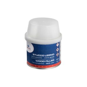 Enduit bois double composant foncé 150 ml