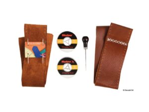 Kit p.revêtir timons de cuir marron