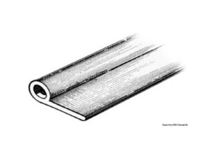 Profil finition 2x34,1x13,5 mm noir