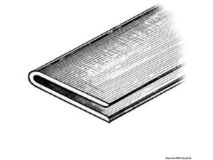 Profil finition 2x2x40 mm gris RAL 7035