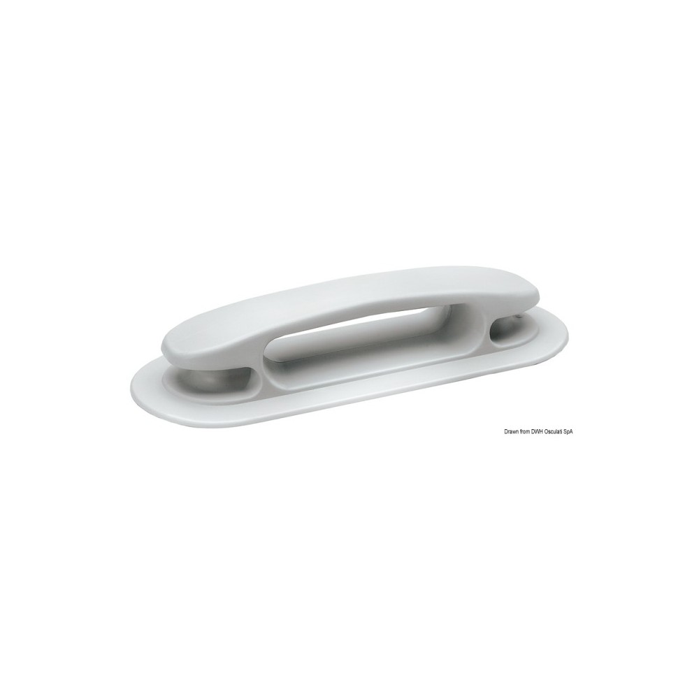 Poignée grise 90 x 245 x 47 mm