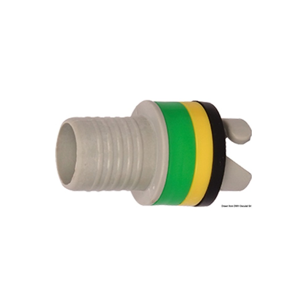 Raccord à baïonnette pour gonfleurs et valves