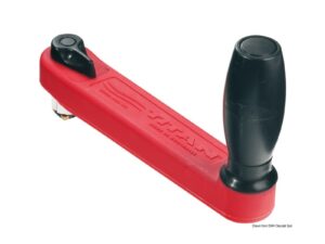 Manivelle LEWMAR Titan handle Primary rouge 200 mm pour voilier
