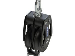 Poulie double HTX 50 Lewmar avec ringot pour voilier