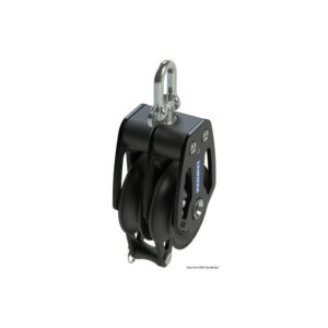 Poulie double HTX 50 Lewmar avec ringot pour voilier