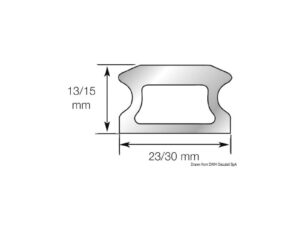 Rail percé 1 1526 mm