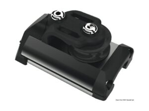 Embout et stop LEWMAR mesure 1 poulie simple pour voilier