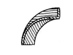Profile concave pour 71.028.00