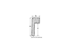 Profil teck p. cadres 71.042.00