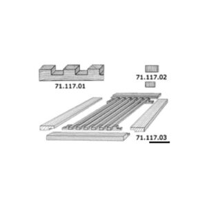 Rectangle teck T039