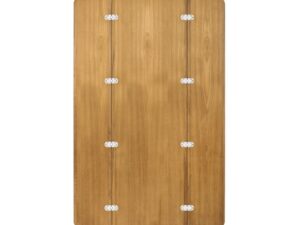 Table teck pliante sans rebord 90x60