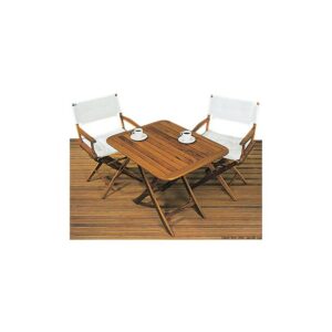 Table teck pliante 70x45 cm