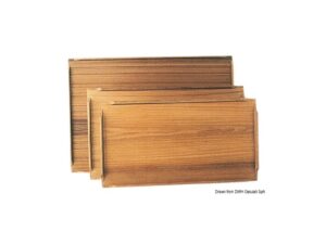 Plans de table teck ARC Ø 80 cm