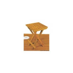 Tabouret teck 30x30x45 cm