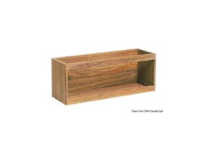 Range-livres en teck 382x150x131 mm