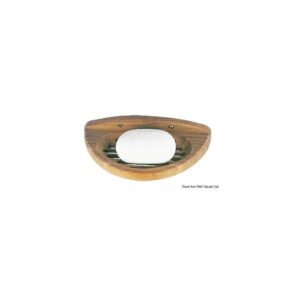 Porte-savon teck 180x90x35 mm
