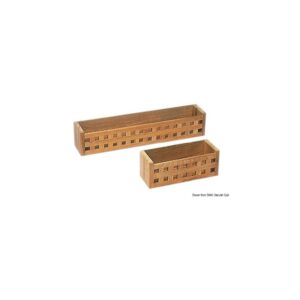 Récipient multifonction teck 250x100x100 mm