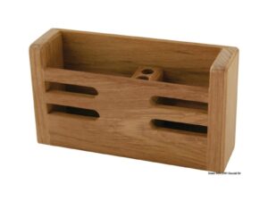 Récipient multifonction teck 180x100x50 mm