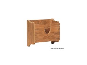 Porte-jumelles teck 250x95x200 mm