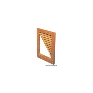 Paire profils latéraux teck 45x22mm 121 cm