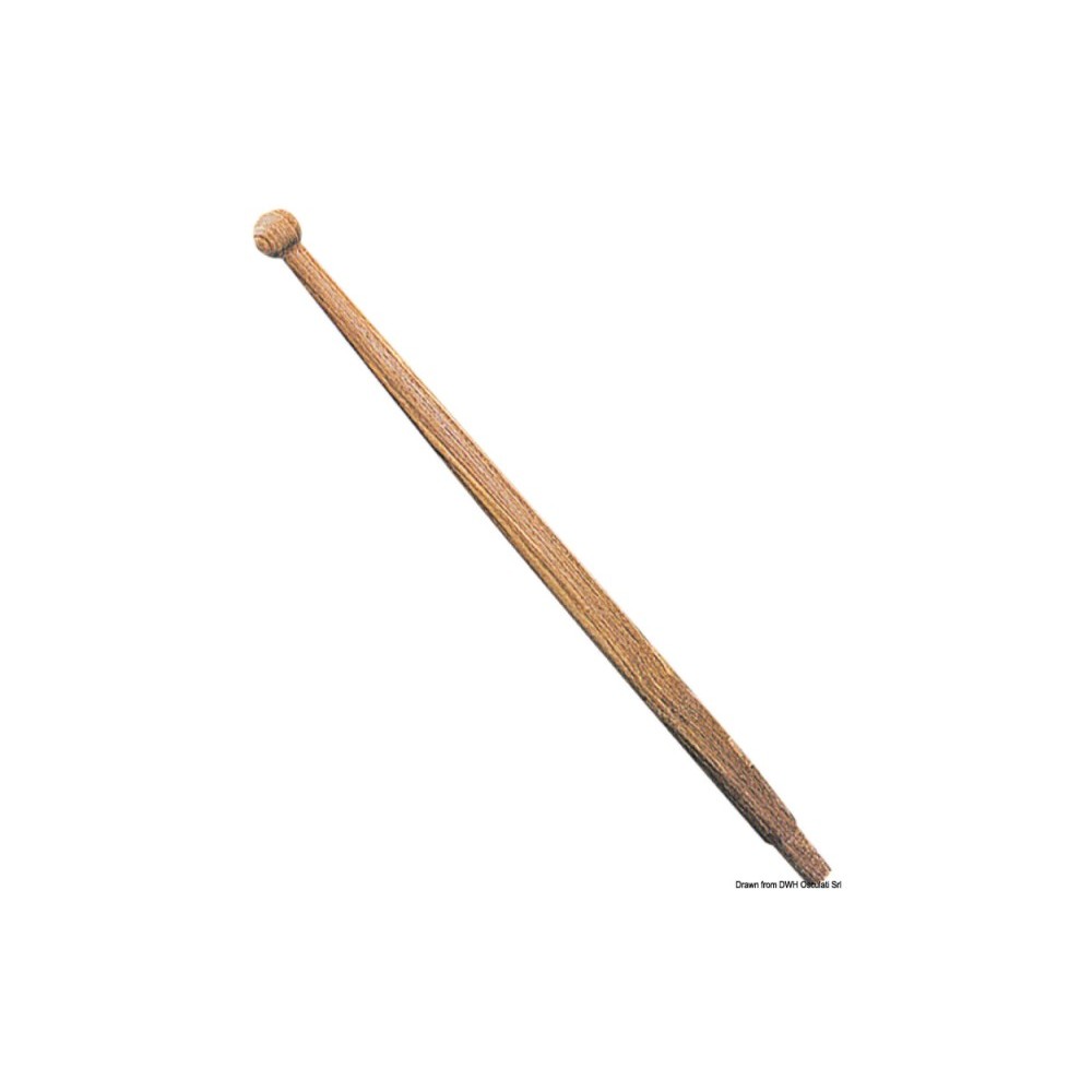 Mât de pavillon teck 60 cm – Image 2