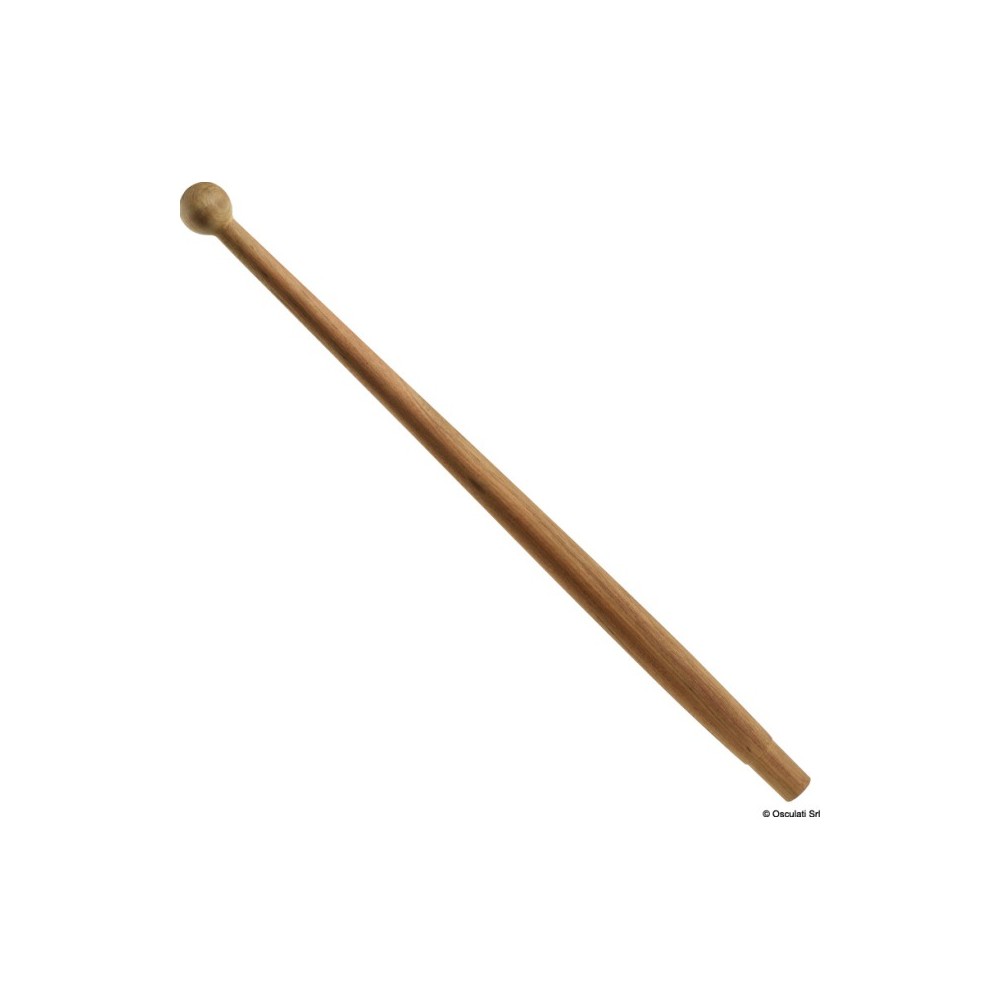 Mât de pavillon teck 60 cm