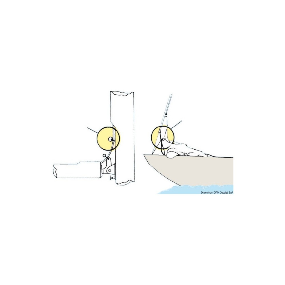 Feeder EASYLOCK pour grand-voile 8 mm – Image 3