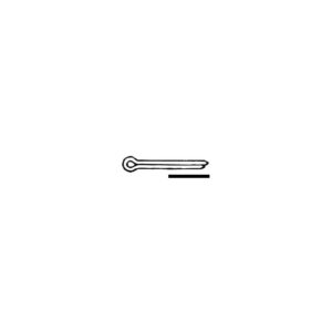 Goupilles UNI 1336 DIN 94 AISI 304 5×25 mm