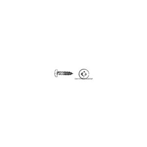 Vis autotaraudeuse cruciforme 6,3x60 AISI 304 AUTO/TC6,3X60