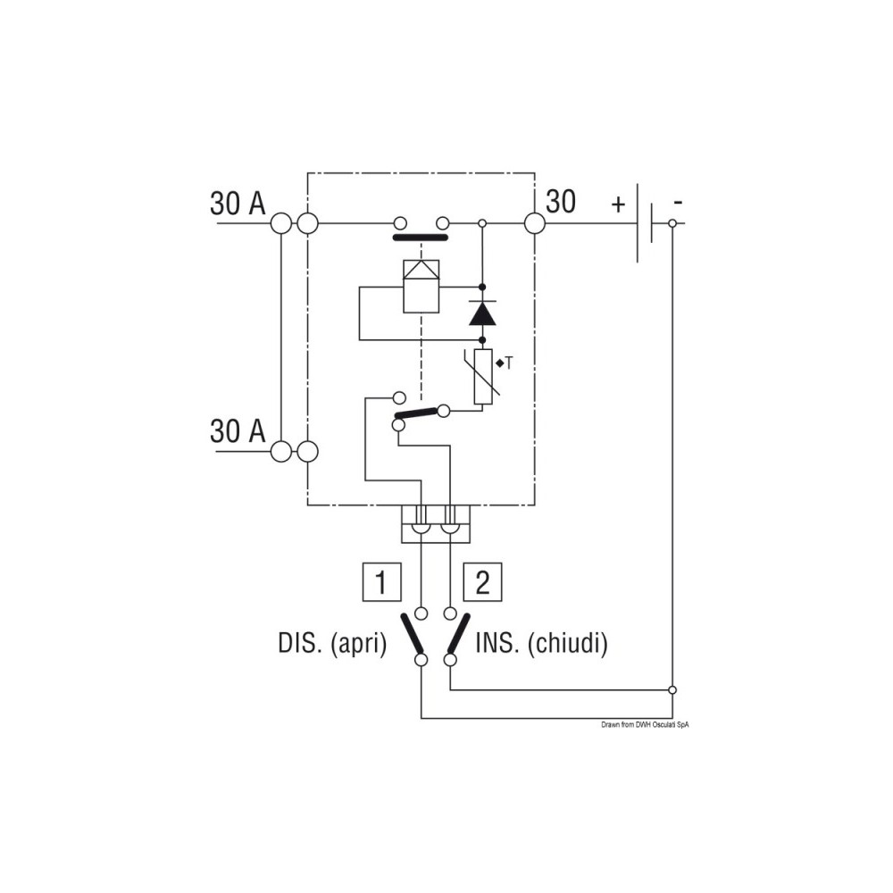Coupe-batterie/télérupteur 24 V – Image 2
