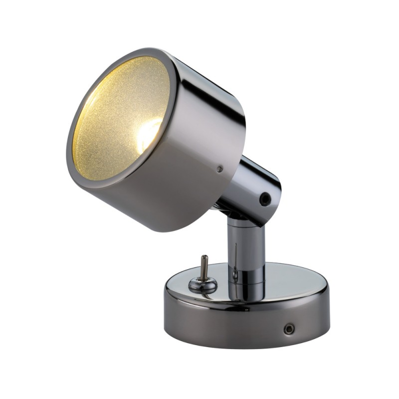 Spot LED articulé en laiton chromé – Image 2