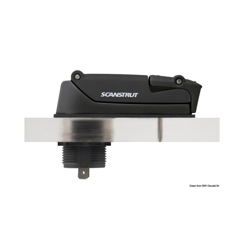 Prise double USB-A+C + 12/24 V voltmètre – Image 2