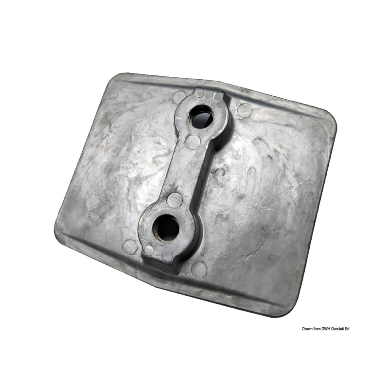 Anode plaque aluminium pour Mercury/Mariner 150 HP – Image 3