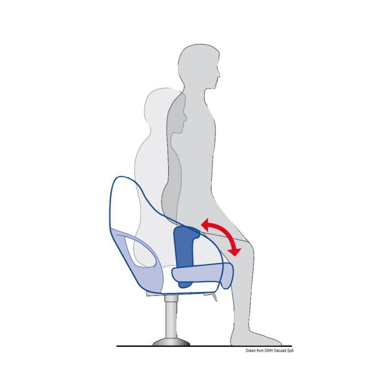 Siège rabattable ergonomique ATTWOOD Centric II – Image 6