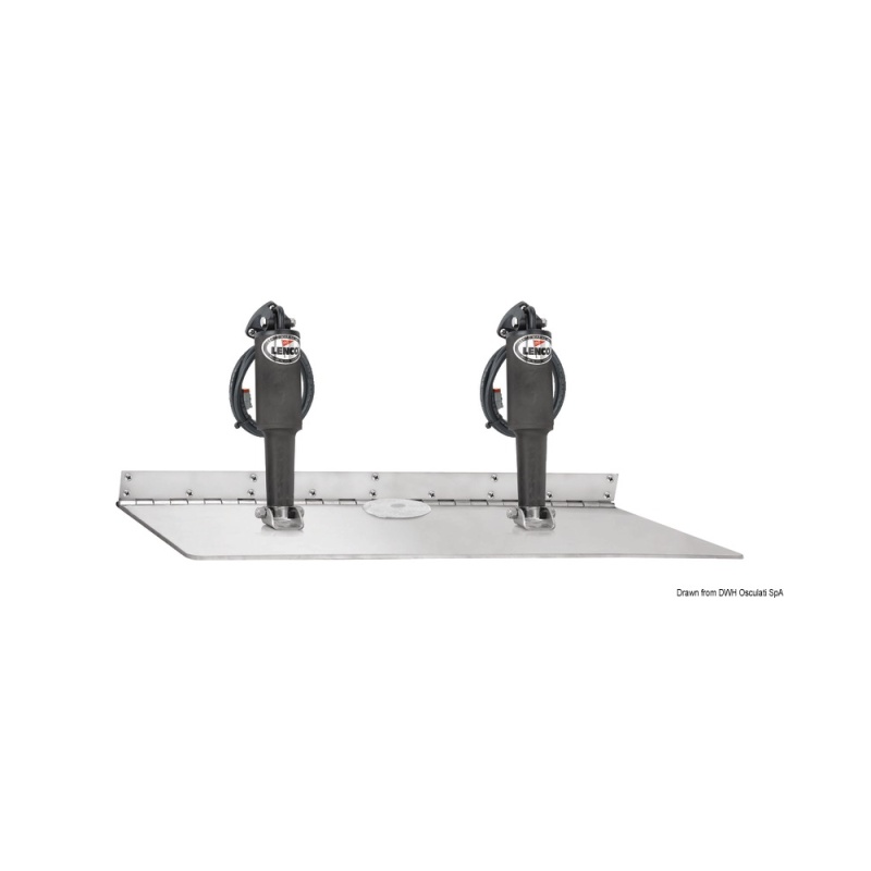 Kit flaps Lenco Super actuateur simple 24 V 305×610 mm – Image 3